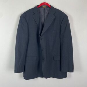 Brooks Brothers 346 Men's Charcoal Wool Blend Stretch Blazer Jacket Suit‎ 50R
